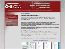 Tablet Screenshot of jobs-boehlen.de